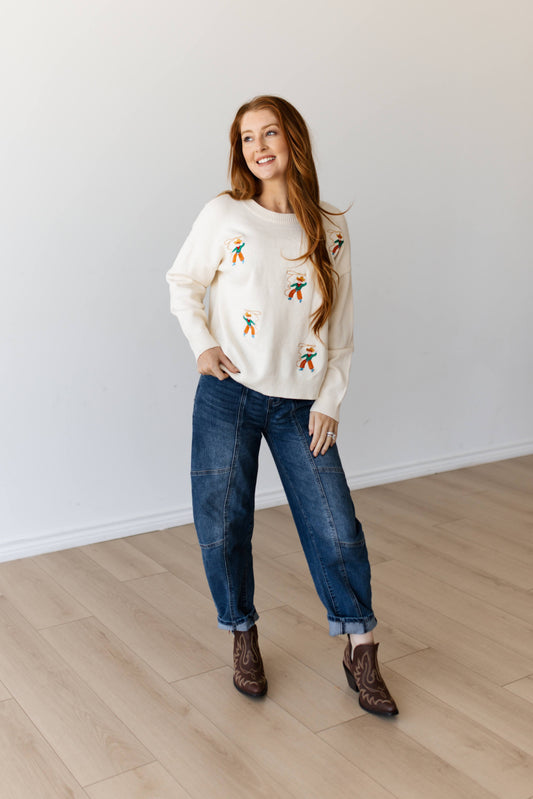 TH7990 ROPING COWBOY PULL OVER SWEATER (7 PIECE)