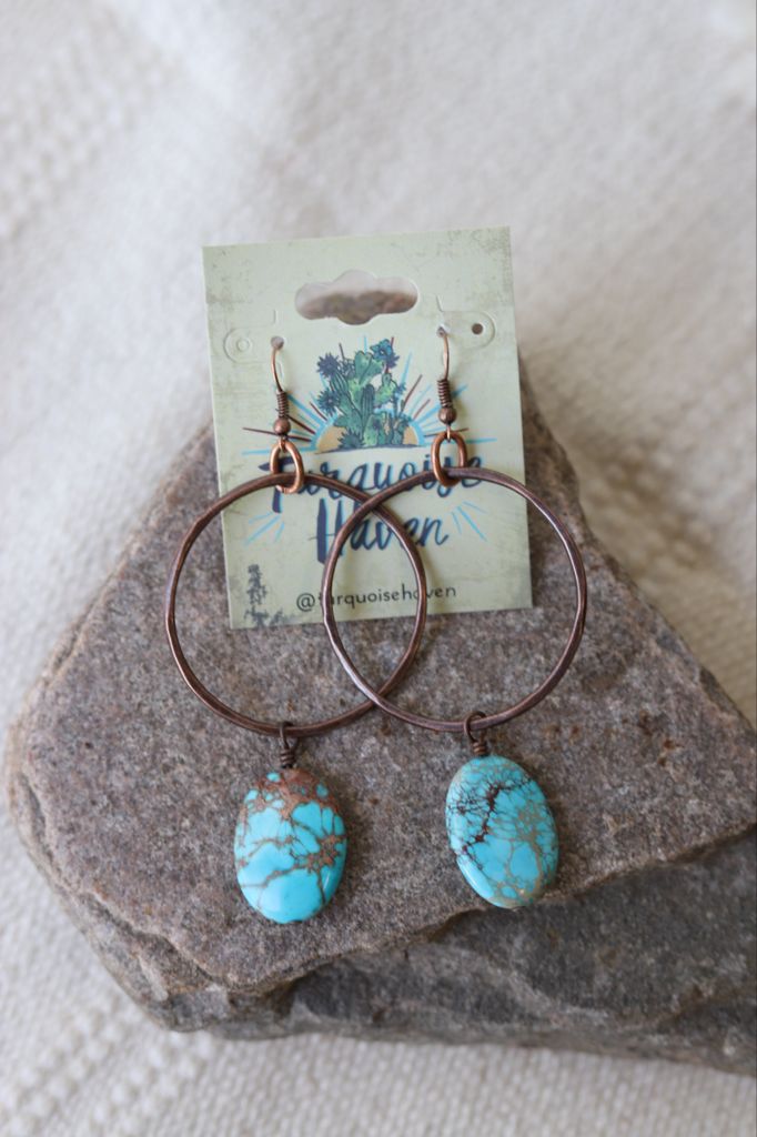 8215 R3-105 Antique Copper Jasper Earring