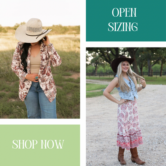 OPEN SIZING