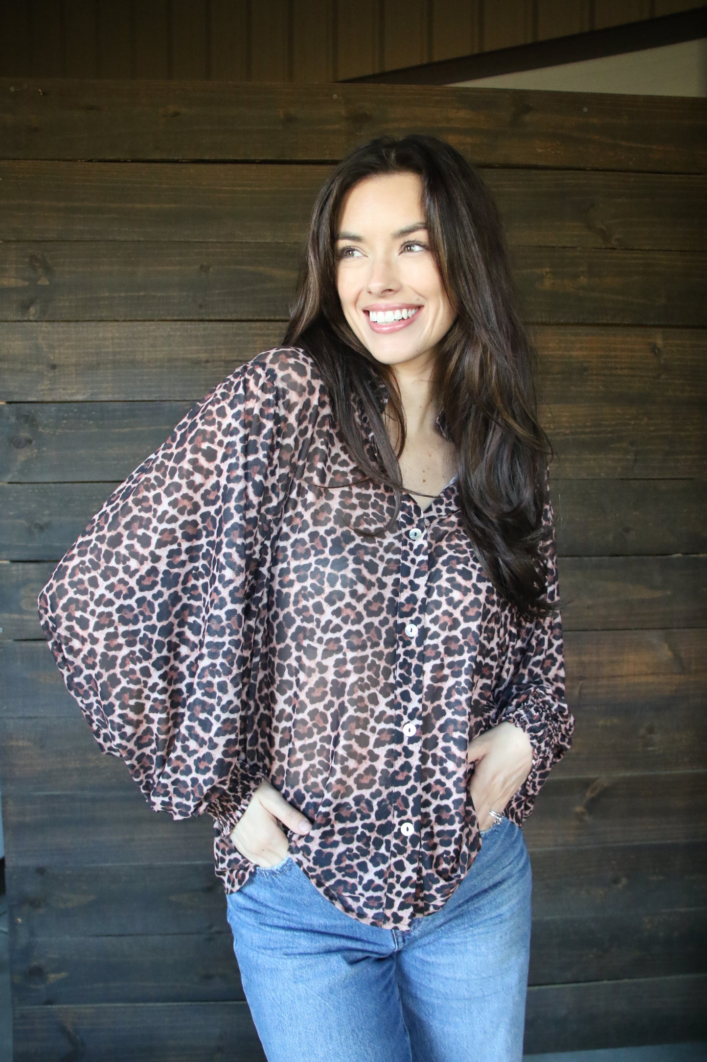 TH23 CHEETAH MESH TOP (7 Piece)