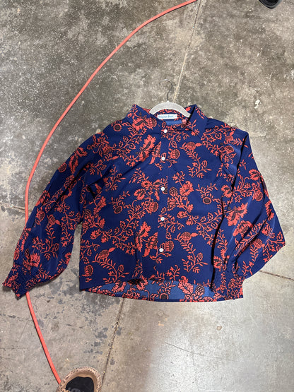 TH23 NAVY RUST FLORAL (7 PIECE)