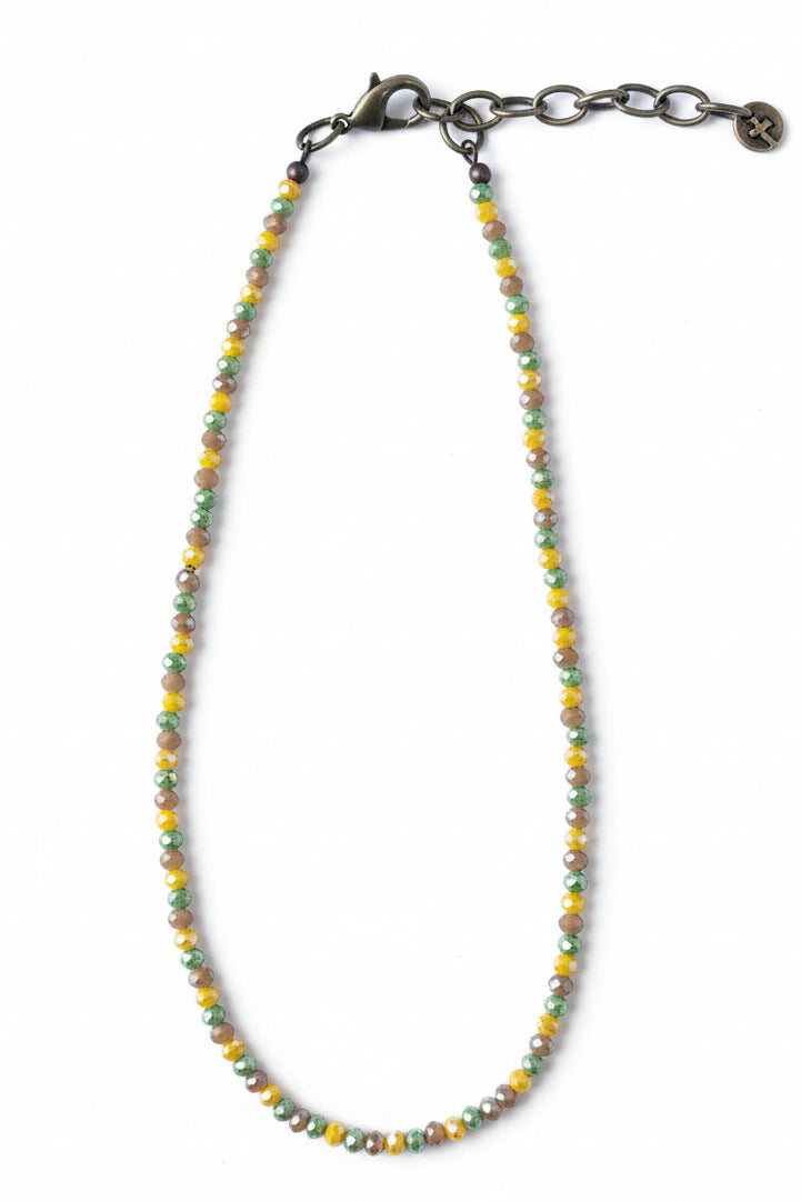 224263 MUTLI BEAD CHOKER NL