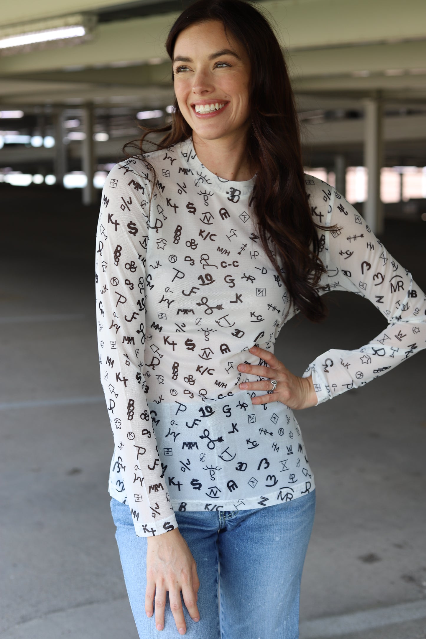 SINGLE SALE TH1221 S41 MESH WHITE BRAND TOP (1)