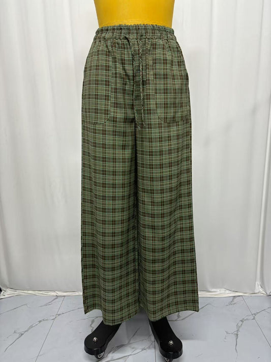 TH2109 OLIVE PLAID (7 Piece)