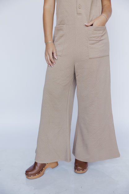 TH88 TAUPE QUILTED JUMPER (7 Piece)2