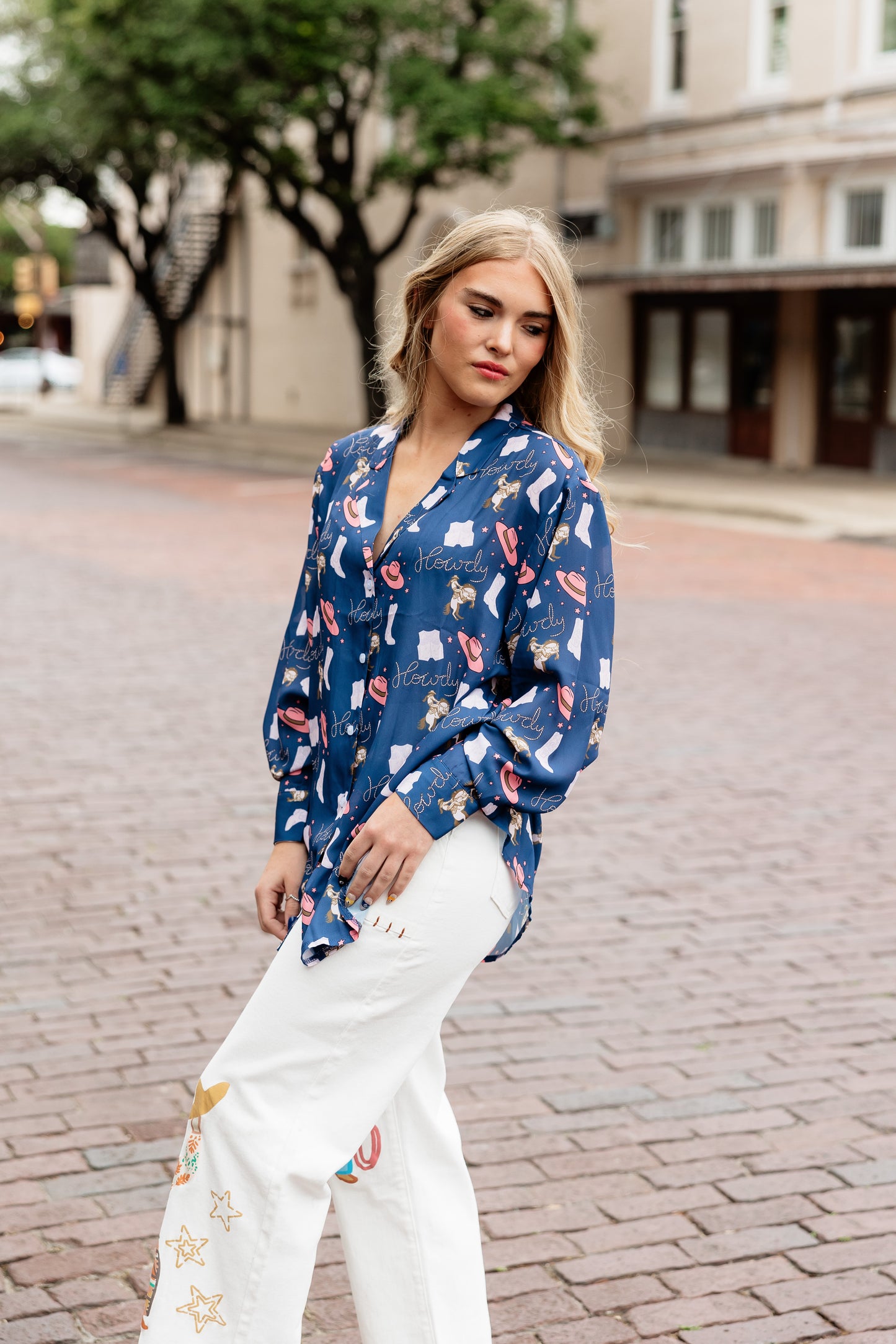 TH38  BLUE COWGIRL (7 Piece)