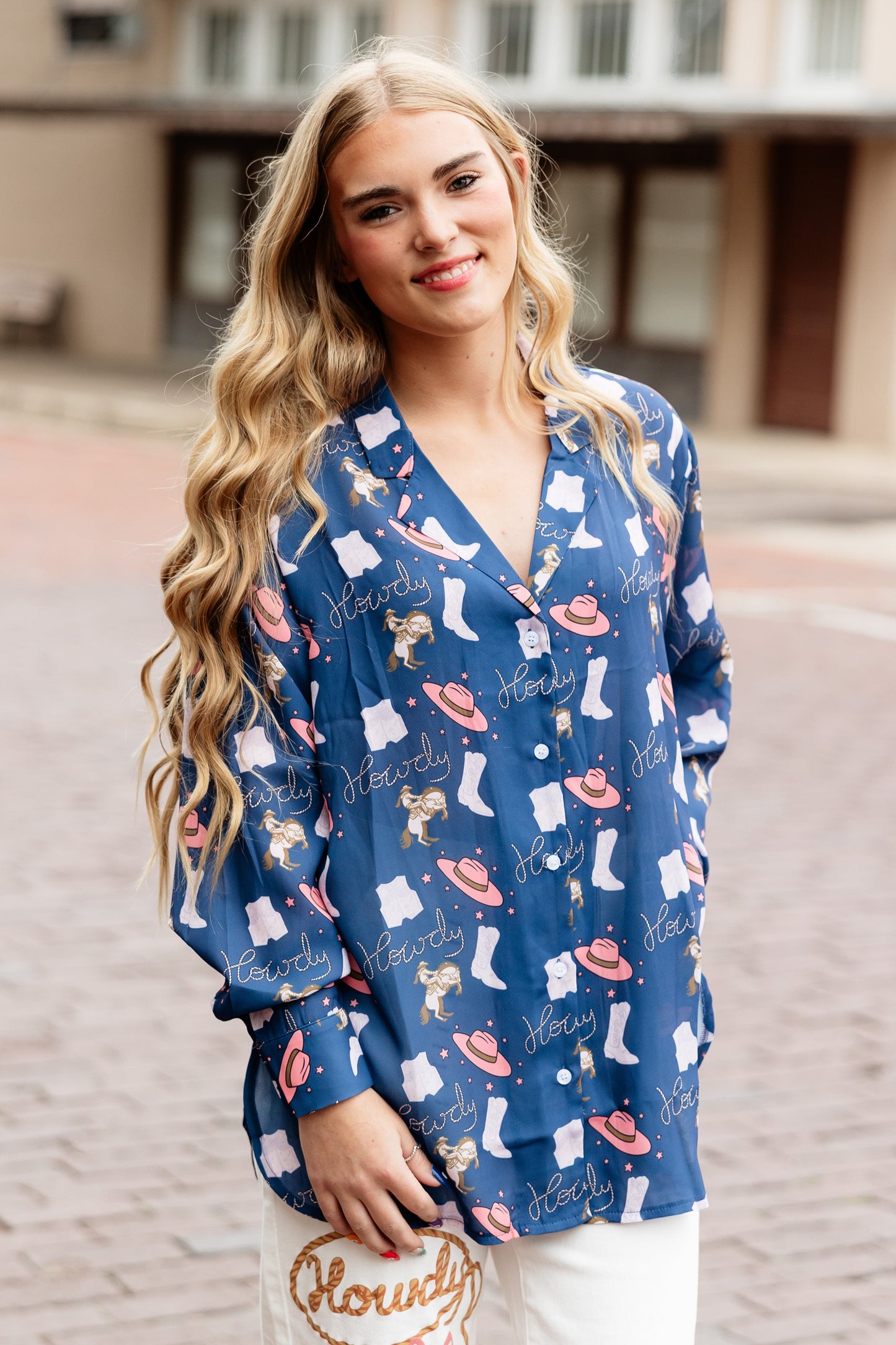 TH38  BLUE COWGIRL (7 Piece)