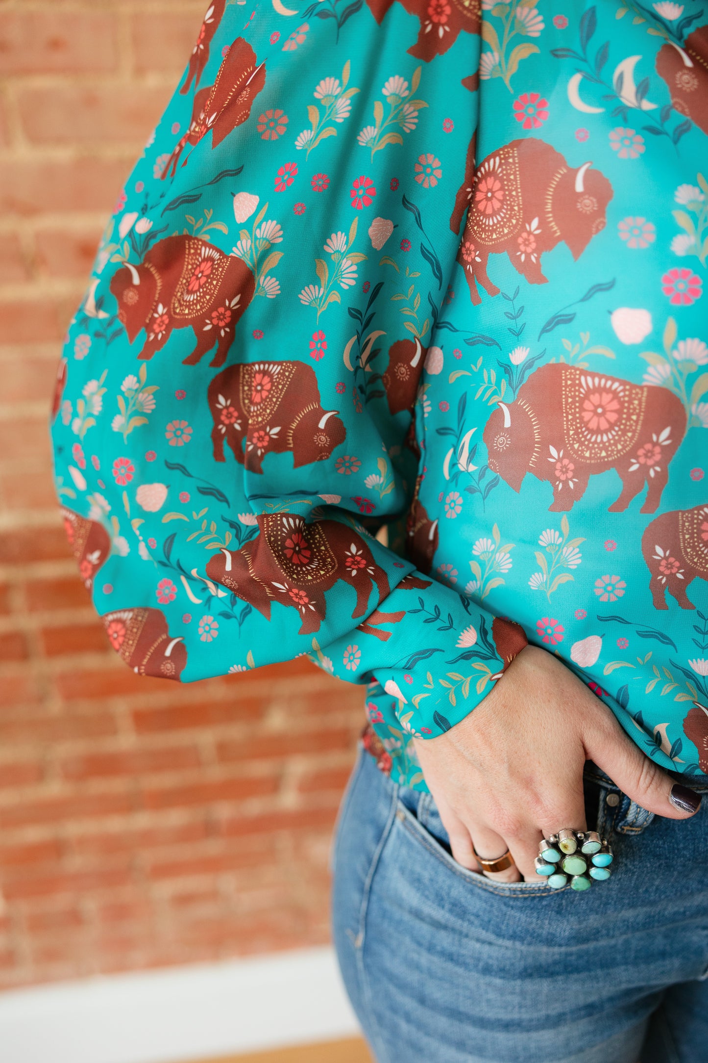 TH11 TURQUOISE BUFFLO  (7 Piece)