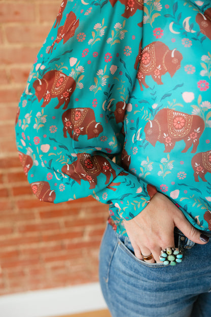 TH11 TURQUOISE BUFFLO  (7 Piece)