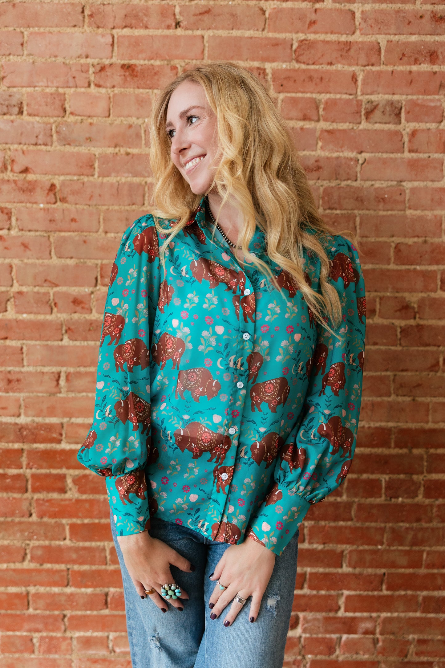 TH11 TURQUOISE BUFFLO  (7 Piece)