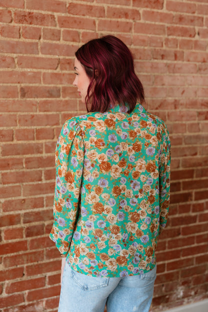 TH24 GREEN FLORAL (7 Piece)