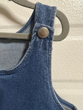 TH8850 STITCH DENIM DRESS (2S-2M-2L-1XL)