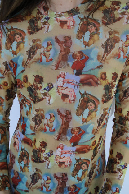 TH1221 VINTAGE COWGIRL (7 Piece)