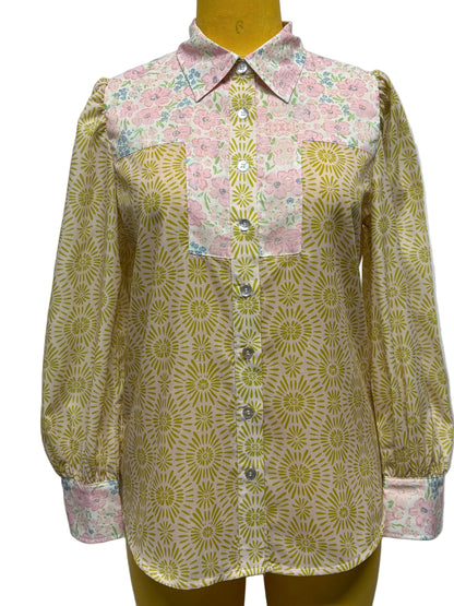 TH2600 PINK FLORAL TOP (7 Piece)