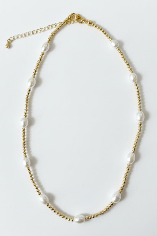 2242616 GOLD PEARL CHOKER NL