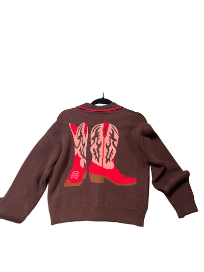 TH3921 DOUBLE HORSESHOE SWEATER(7 Piece)