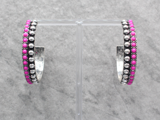 0719 R3-107 HALF / PINK HOOP ER