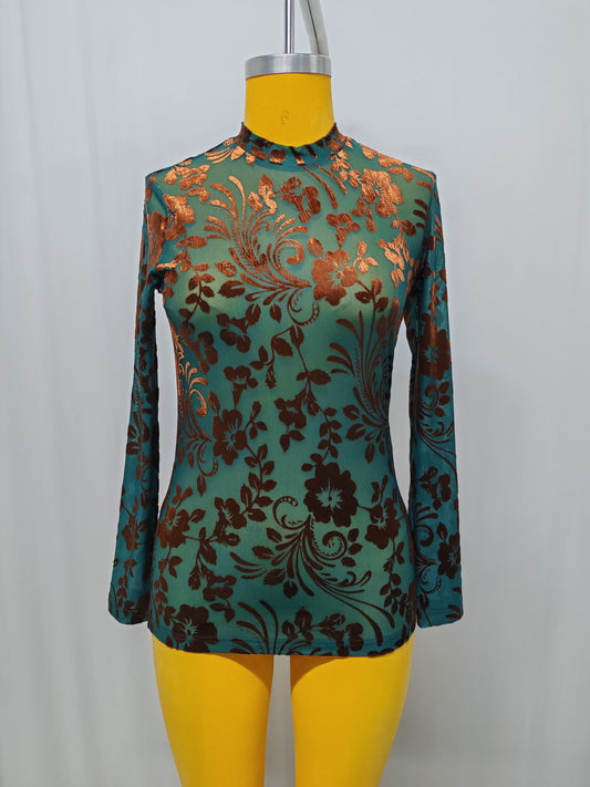 TH1221 TURQ VELVET  (7 Piece)