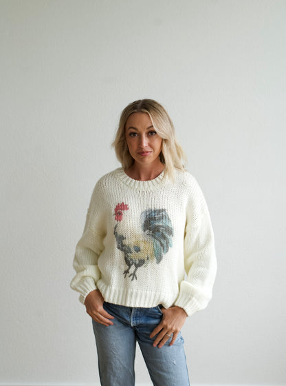 TH8474 ROOSTER SWEATER (7 Piece)