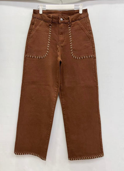TH245 BROWN JEANS (8 Piece)