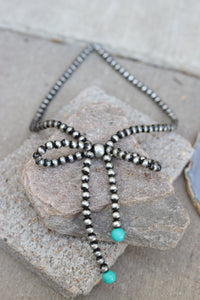 1143 BOW LARGE NECKLACE