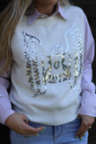 RTS TH2086 TB  IVORY SEQUIN SWEATER VEST (2-2-2-2-1) (9)