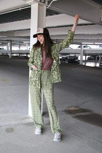 3004 FOREST ROSE BLAZER/TROUSER SET