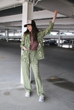3004 FOREST ROSE BLAZER/TROUSER SET