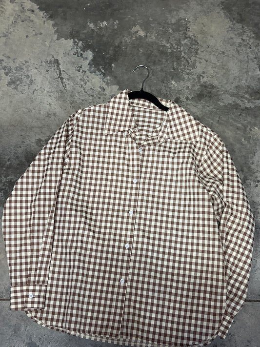 TH36 BROWN GINGHAM ( 7 Piece)
