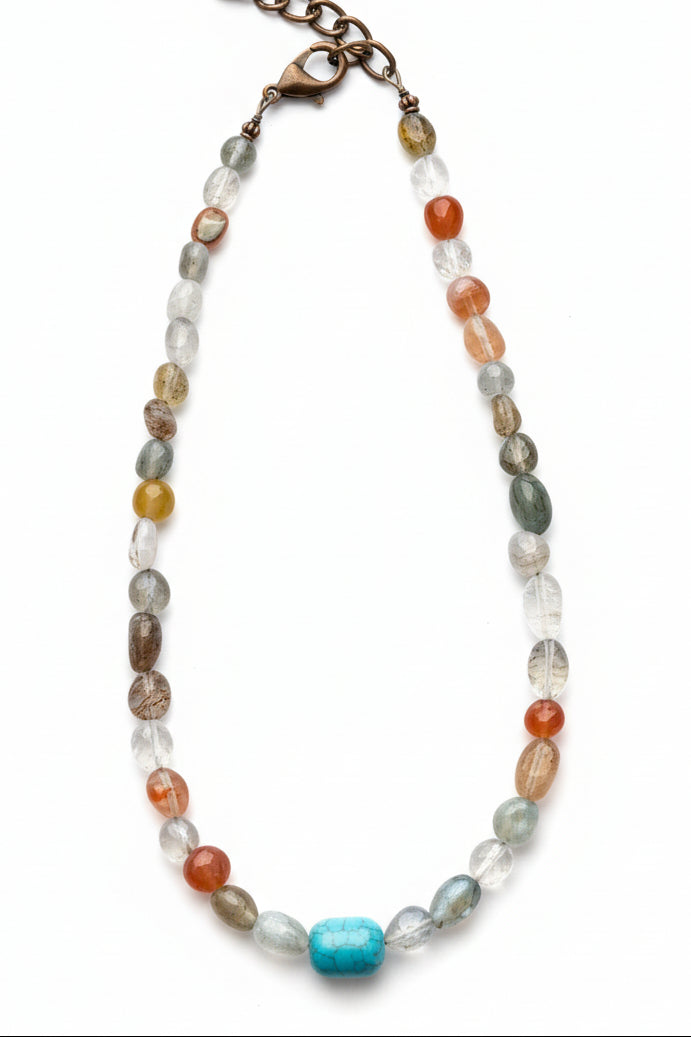 2242618 MIXED STONE BEADED NL