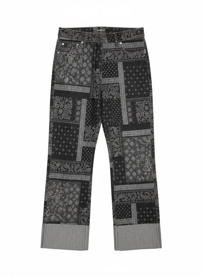 TH201 PAISLEY CUFF JEAN (7 Piece)