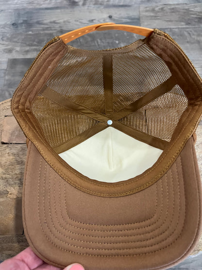 Wild Horses Trucker Hat – Brown
