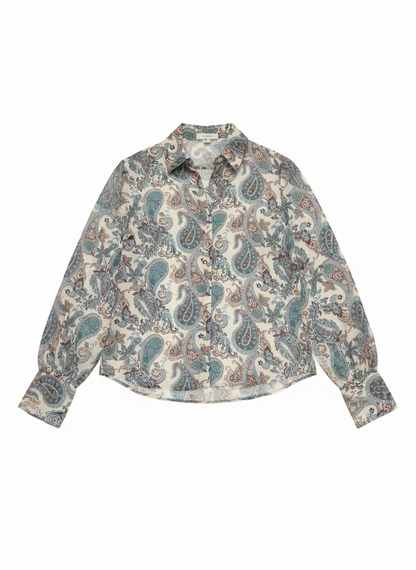 SINGLE SALE S10 TH2121 PAISLEY BLOUSE