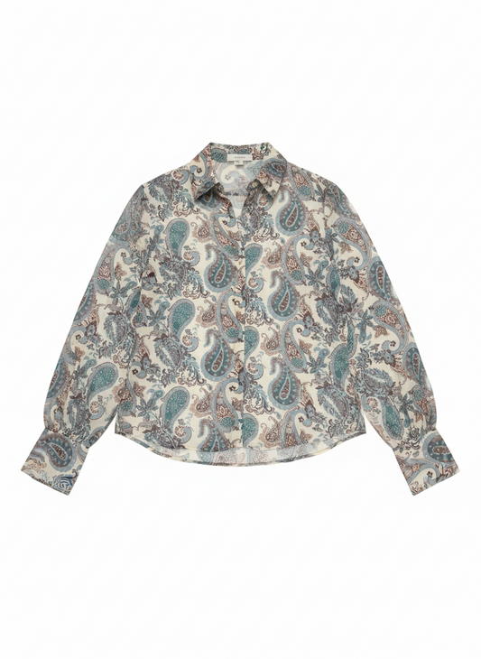 SINGLE SALE S10 TH2121 PAISLEY BLOUSE