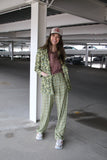 3004 FOREST ROSE BLAZER/TROUSER SET