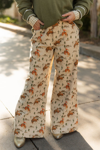 TH228 BUCKING HORSE CACTUS PANT (8 PIECE)