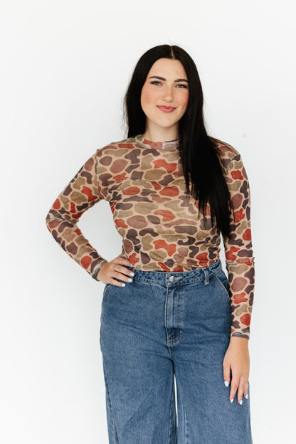 TH1221 DUCK CAMO MESH TOP (7 PIECE)