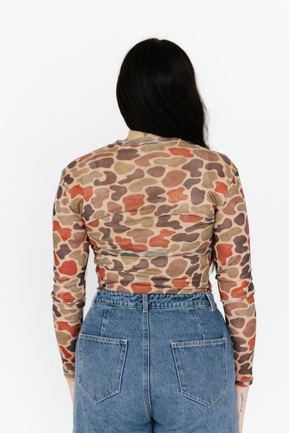 TH1221 DUCK CAMO MESH TOP (7 PIECE)