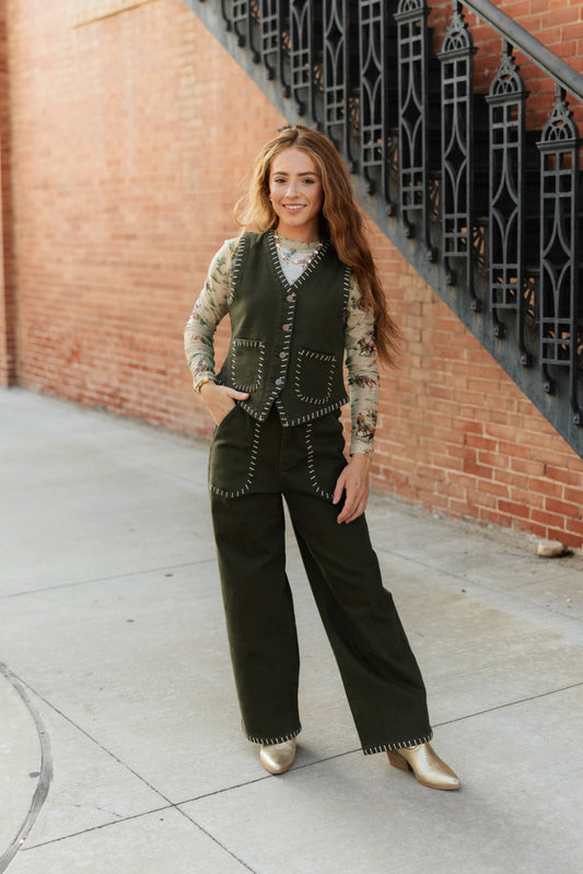 TH245 GREEN JEANS (8 Piece)