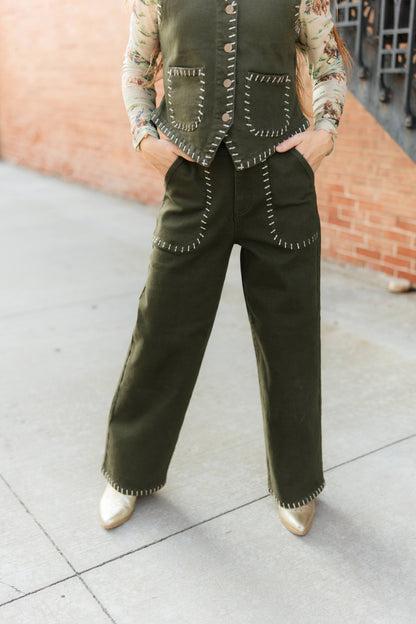 TH245 GREEN JEANS (8 Piece)