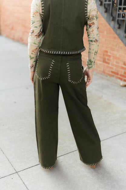 TH245 GREEN JEANS (8 Piece)