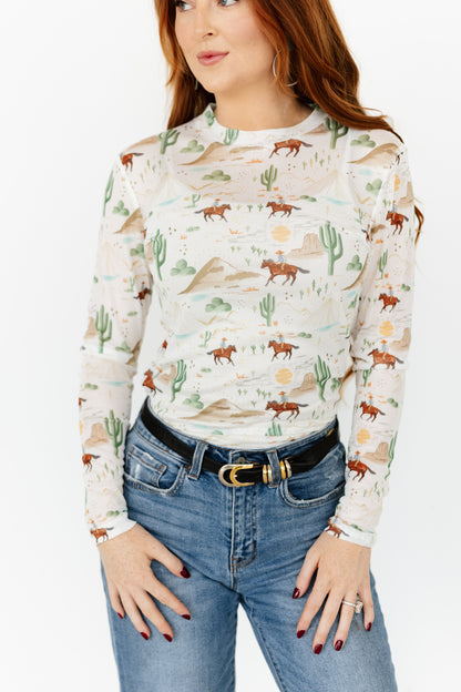 TH1221 RANGE COWBOY MESH TOP (7 PIECE)