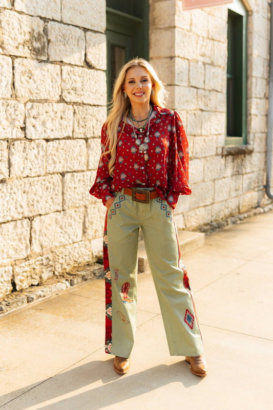 TH56 SAGE WESTERN ELEMENTS PANTS (7 PIECE)