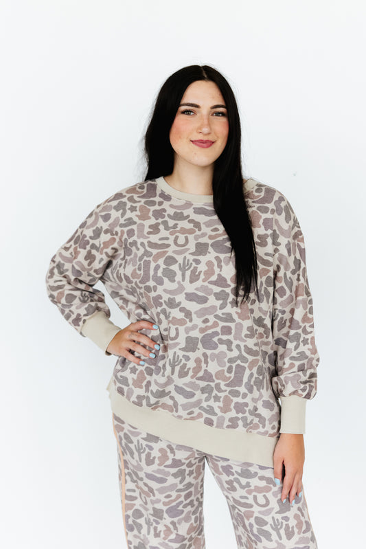 TH2308 WESTERN CAMO SWEATSHIRT (7 Piece)