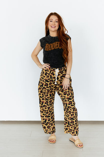 TH2107 WESTERN CHEETAH BARREL PANT (7 Pieces)