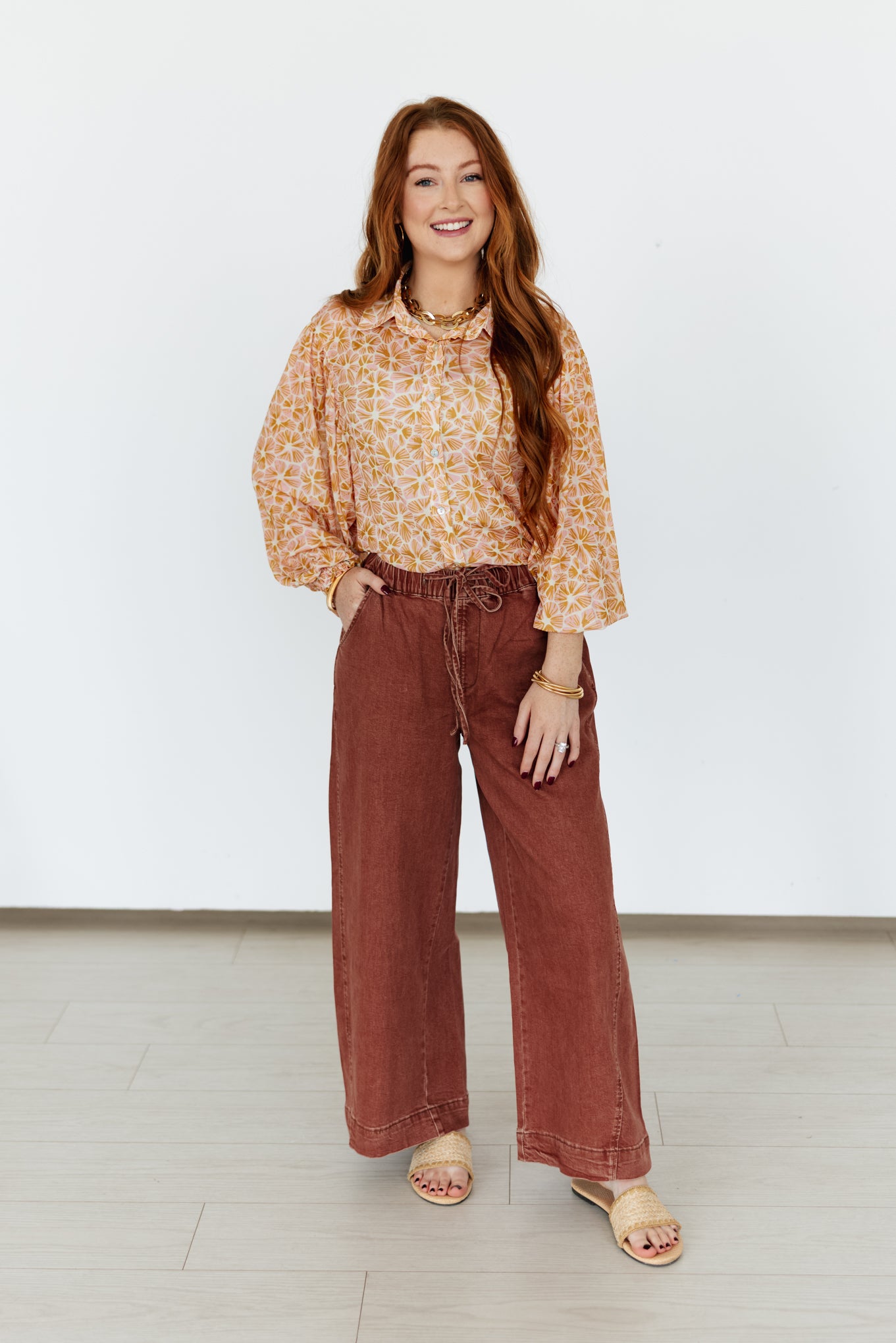 TH60 RUST OVERSIZED JEAN(7 Piece)