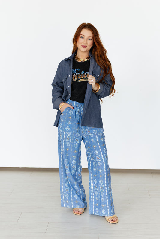 TH2109 BLUE AZTEC  (7 Piece)