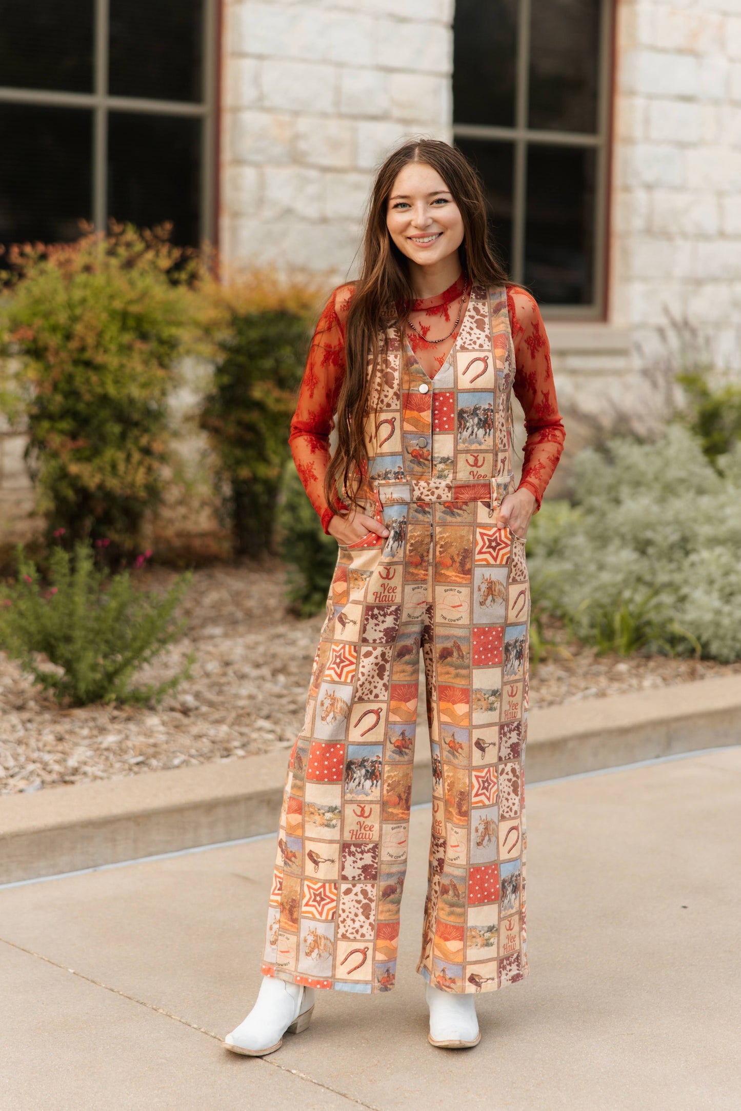TH4201 SQUARE WESTERN JUMPER