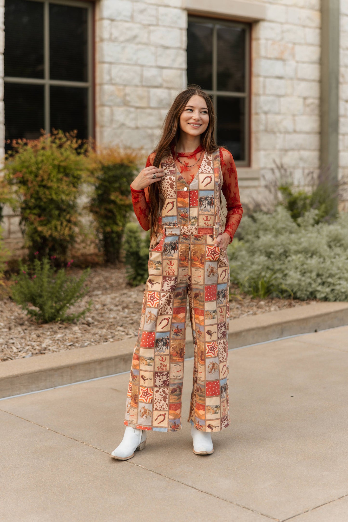TH4201 SQUARE WESTERN JUMPER