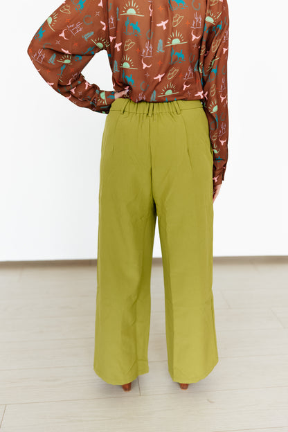 TH514 GREEN Pant  (7 Piece)